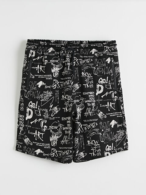 XSIDE Standart Kalıp Baskılı Erkek Şort - S6FE88Z8-CVL