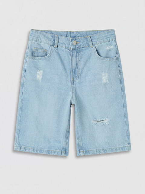 LCW Kids Boy INDIGO Denim Shorts