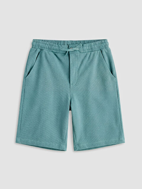 LCW Kids Elastic Waist Boys' Shorts - S6FE95Z4-H7V
