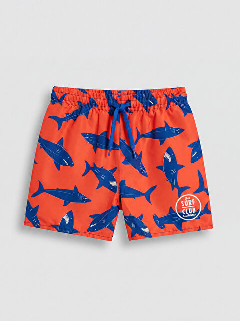 LCW baby Boy ORANGE Swimming Shorts