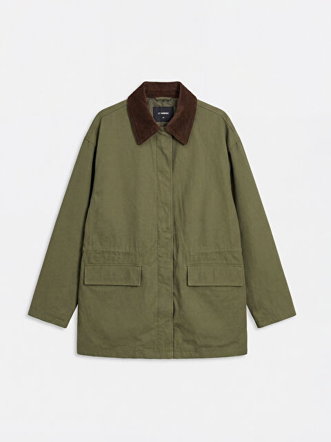 LCW ECO Woman KHAKI Trenchcoat - S6FF29Z8-8TD