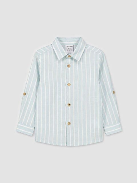 LCW Kids Boy BLUE Shirt - S6FF37Z1-LEH