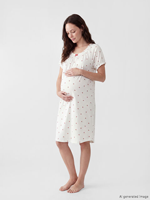 LCW DREAM Woman ECRU Nightdress