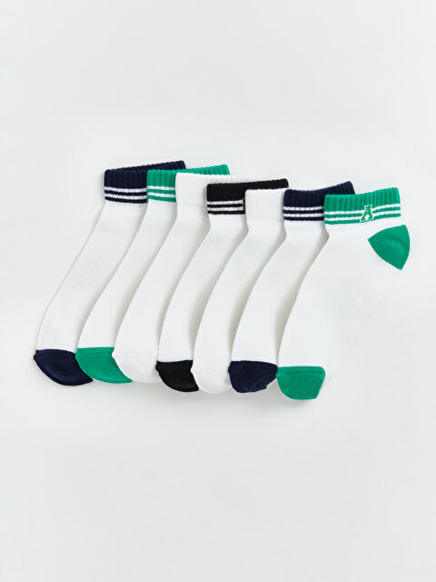 LCW Kids Erkek Çocuk Patik Çorap 7'li