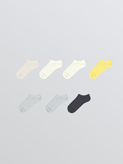 LCW Kids Erkek Çocuk Patik Çorap 7'li - S6FG73Z4-K00