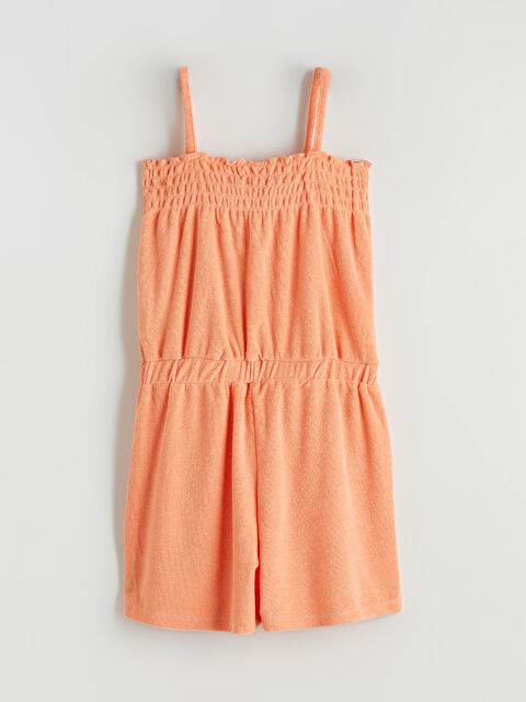 LC WAIKIKI Дантелен гащеризон с презрамки за момичета