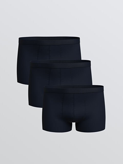 LC WAIKIKI Regular Fit Cotton Stretch Men's Boxer Briefs 3-Pack - S6FH12Z8-CRP