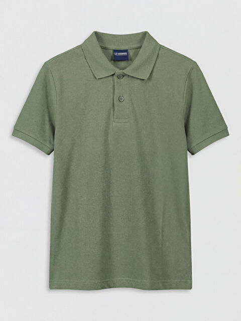 LCW Kids Boy GREEN T-Shirt - S6FH79Z4-GX7