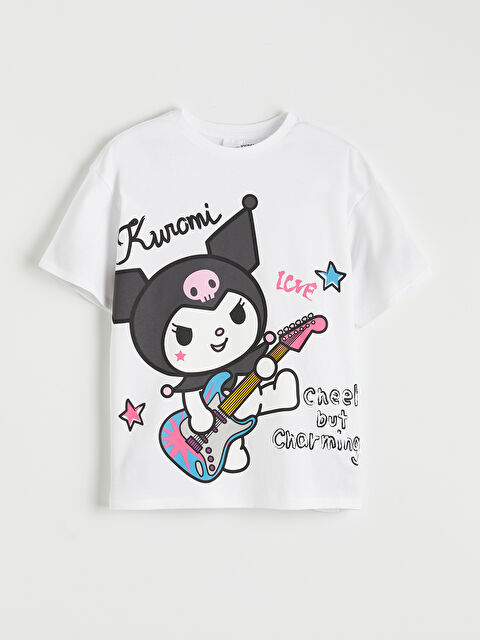 LCW Kids Djevojka BIJELA Majica kratkih rukava