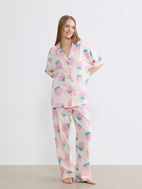 LCW Young Woman PINK Pyjama Set