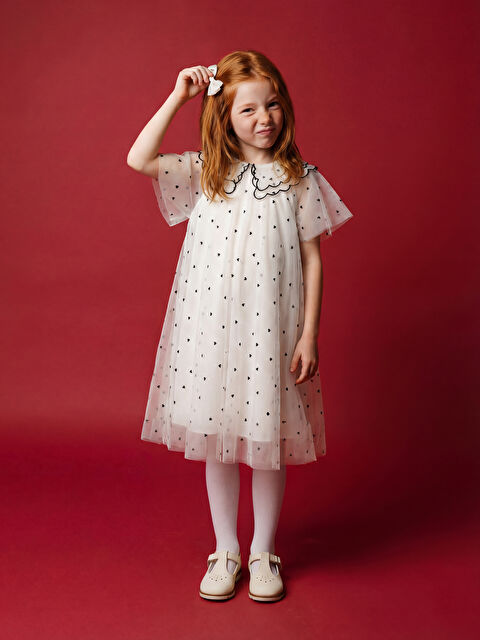 LCW STEPS Deri Görünümlü Kız Bebek Babet  - S6FJ72Z1-V4G