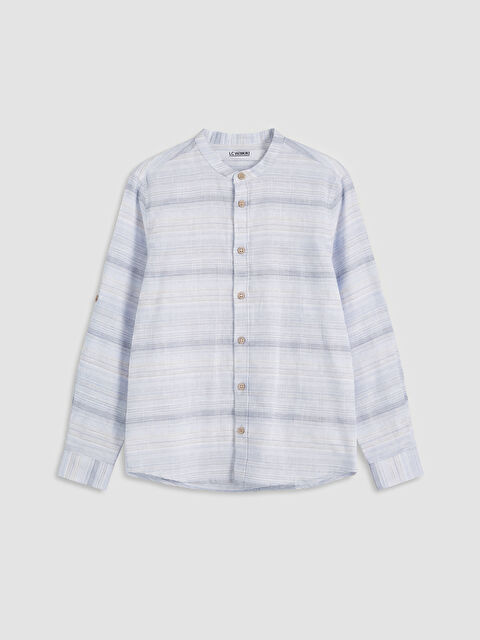 LCW Kids قميص أولاد بياقة مندرين