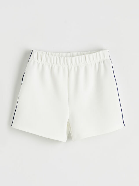 LCW ECO Şeritli Kız Çocuk Şort - S6FL96Z4-ZUX