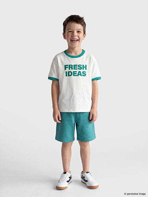 LCW Kids Beli Lastikli Erkek Çocuk Şort