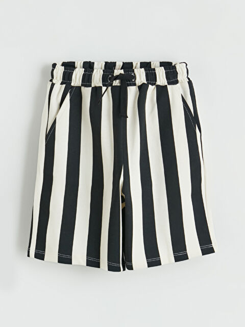 LCW Kids Pantaloni scurți NEGRU Băiat