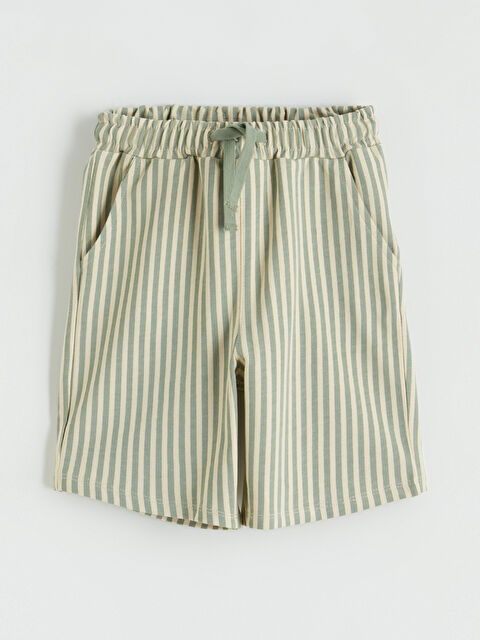 LCW baby Elastic Waist and Drawstring Baby Boys' Shorts