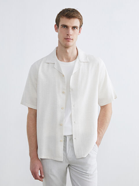 LCW ECO Regular Fit Poplin Erkek Gömlek - S6FM85Z8-ZRW