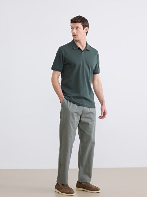 LCW ECO Standart Kalıp Gabardin Erkek Pantolon - S6FM90Z8-JYN