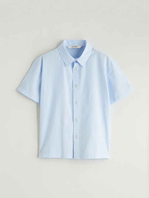 LC WAIKIKI Kısa Kollu Erkek Çocuk Gömlek - S6FM93Z4-JM6