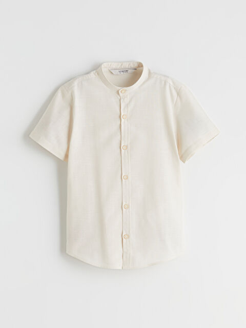 LC WAIKIKI Hakim Yaka Kısa Kollu Erkek Çocuk Gömlek - S6FM95Z4-ZRW