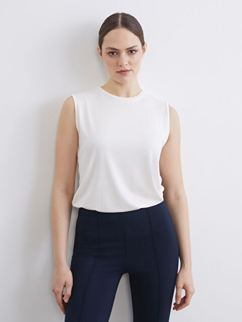 LCWAIKIKI Basic Women's Crew Neck Tank Top - S6FN25Z8-R9J