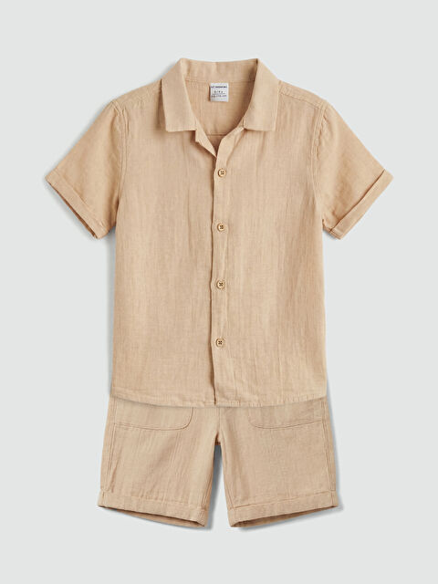 LCW Kids Erkek Çocuk Gömlek ve Şort - S6FN82Z1-FKU