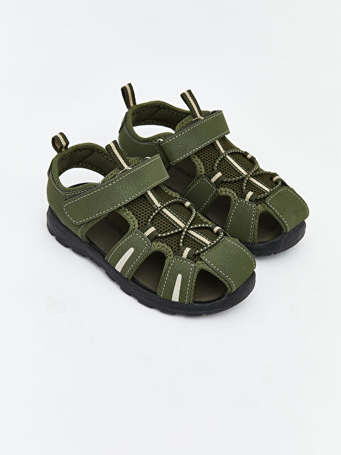 LCW STEPS Ілмекті және жапсырмалы бекітпелі сәби ұлдарға арналған сандалдар - S6FP16Z1-CRR