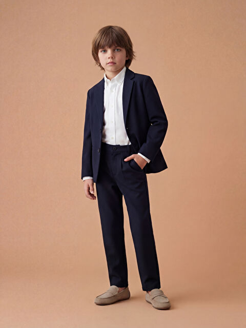 LCW Kids Erkek Çocuk Klasik Ceket ve Pantolon - S6FP45Z1-HSD