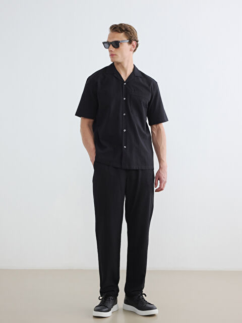 LCW Vision Regular Fit Keten Görünümlü Erkek Pantolon