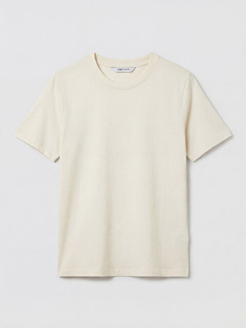 LCW Vision Woman ECRU T-Shirt