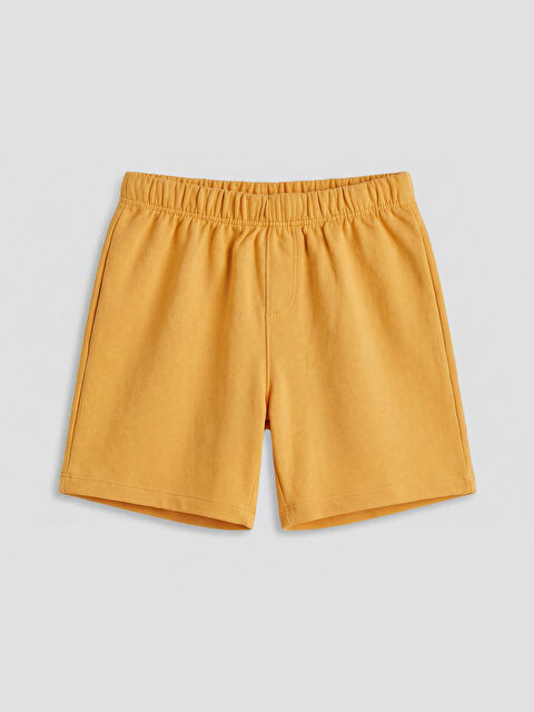 LCW baby Beli Lastikli Erkek Bebek Şort