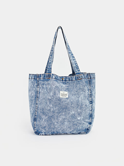 LCW ACCESSORIES حقيبة كتف من الدِنيم للسيدات - S6FQ17Z8-VHC