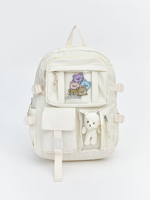 LCW ACCESSORIES გოგონა კრემისფერი ზურგჩანთა - S6FQ30Z4-T9R