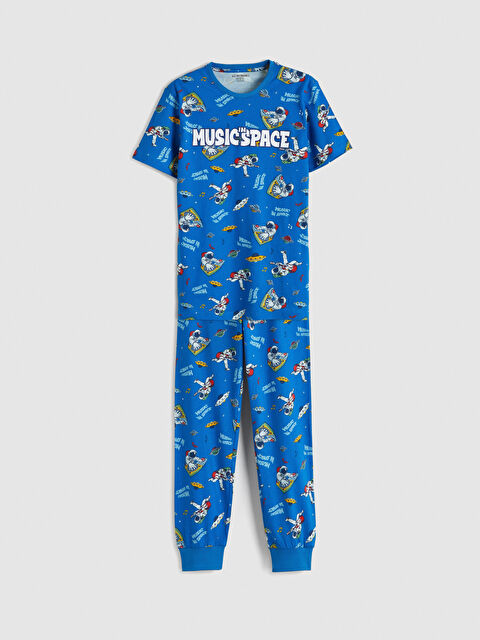 LCW Kids Boy BLUE Pyjama Set - S6FQ45Z4-LQQ