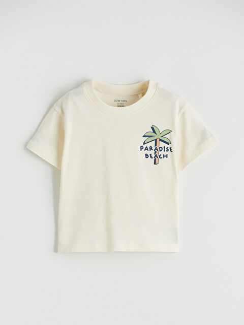 LCW baby Baskılı Erkek Bebek Tişört