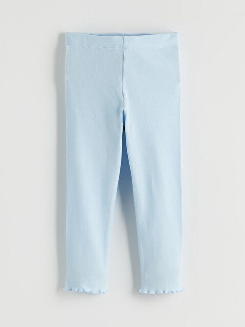 LCW ECO Beli Lastikli Kız Çocuk Tayt - S6FR19Z1-R5P