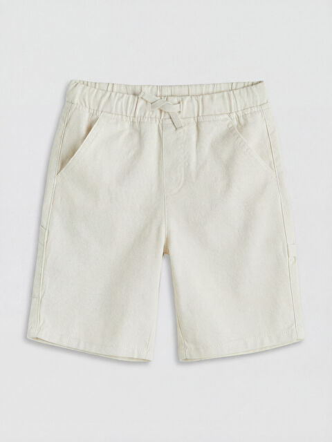 LCW Kids Gabardin Erkek Çocuk Şort