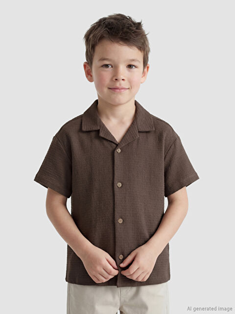 LCW Kids Resort Yaka Erkek Çocuk Gömlek