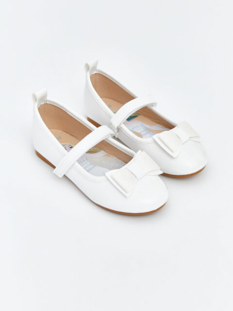 LCW STEPS Deri Görünümlü Kız Bebek Babet  - S6FR78Z1-Q6K