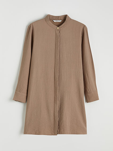 LCW Grace Hakim Yaka Dokulu Kadın Gömlek Tunik	 - S6FR79Z8-1D3