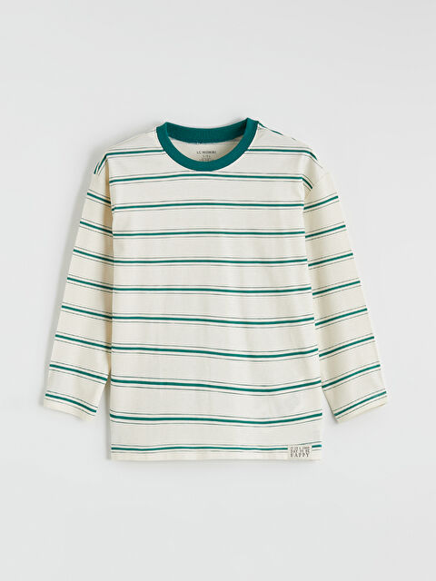 LCW Kids Boy GREEN T-Shirt - S6FS94Z1-LRR