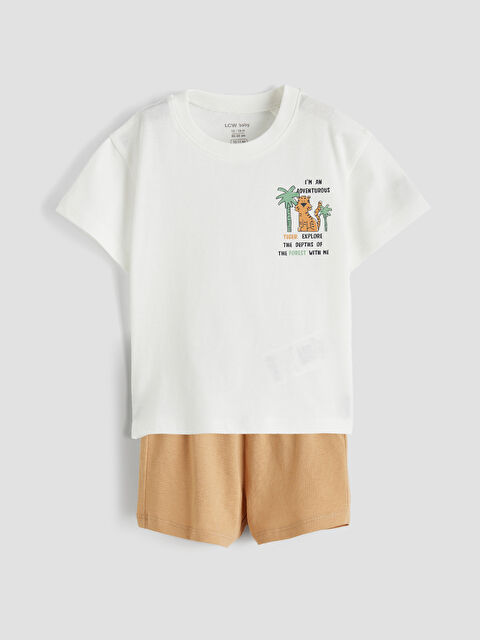 LCW baby Baby-Junge ECRU Set