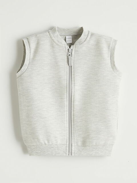 LCW Kids Bisiklet Yaka Erkek Çocuk Yelek - S6FT48Z1-F8Y