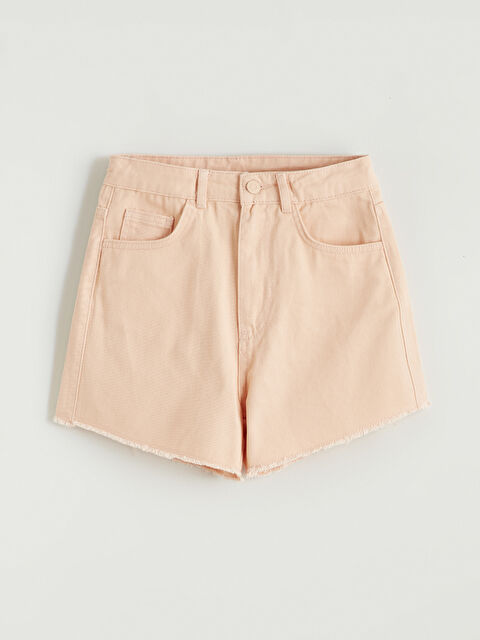 LCW ECO Beli Lastikli Kız Çocuk Şort - S6FT51Z4-VVW