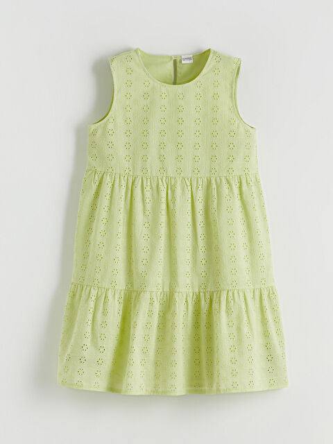 LCW Kids Girl GREEN Dress - S6FT55Z4-FYA
