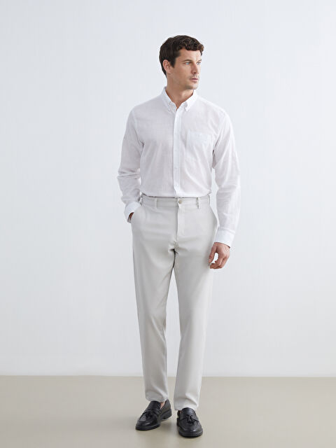 LCW ECO Dar Kalıp Erkek Chino Pantolon - S6FT86Z8-ZRG