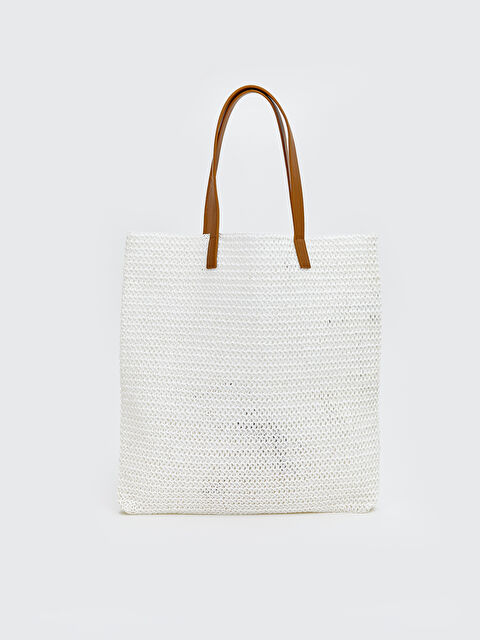 LCW ACCESSORIES Женщины Белый Пляжная сумка - S6FT87Z8-Q6K