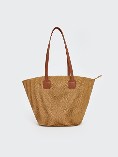LCW ACCESSORIES Kadın Hasır Plaj Çantası
