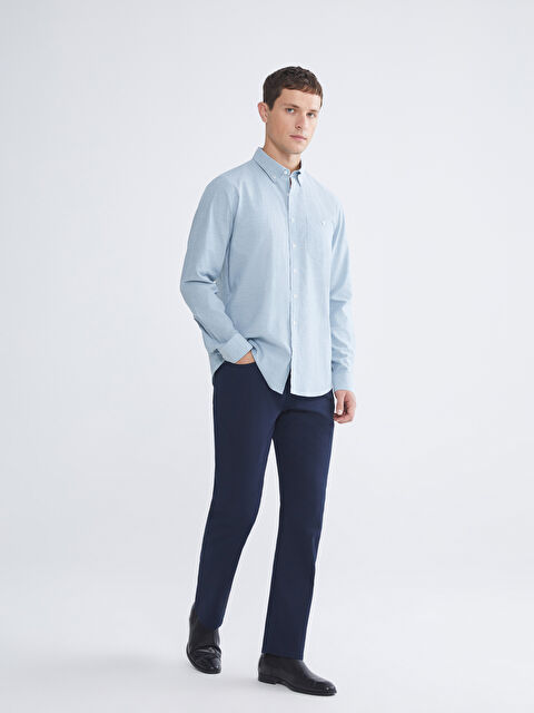 LCW ECO Standart Kalıp Gabardin Erkek Pantolon - S6FU08Z8-CRP