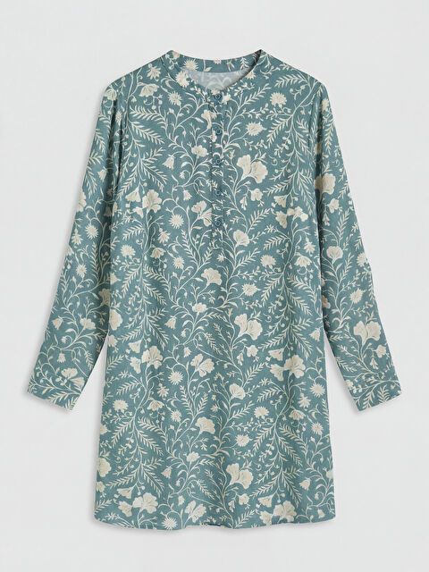 LCW Grace Hakim Yaka Çiçekli Kadın Tunik